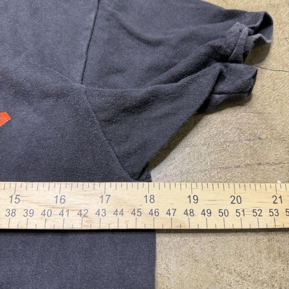 Vintage Univ of Iowa Shirt Mens Large Black Russell Athletic College Graphic 70s - Picture 4 of 5